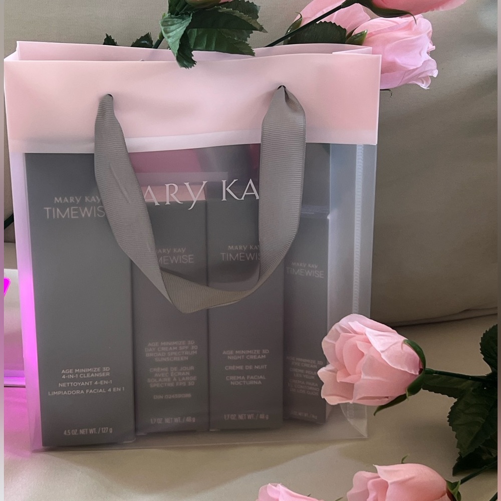 Mary Kay Timewise 3D Beauty routine set purple band only NEW
